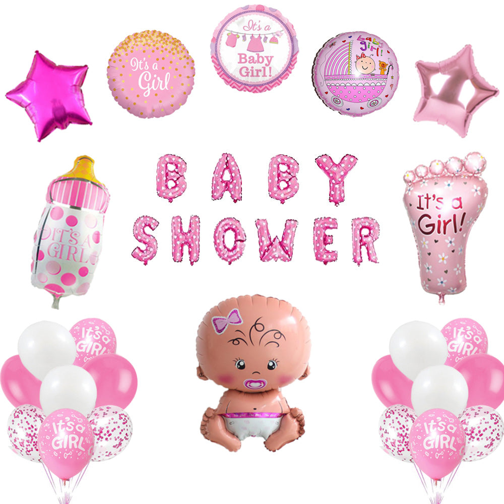 Baby Shower Welcome Decoration Set Girl –