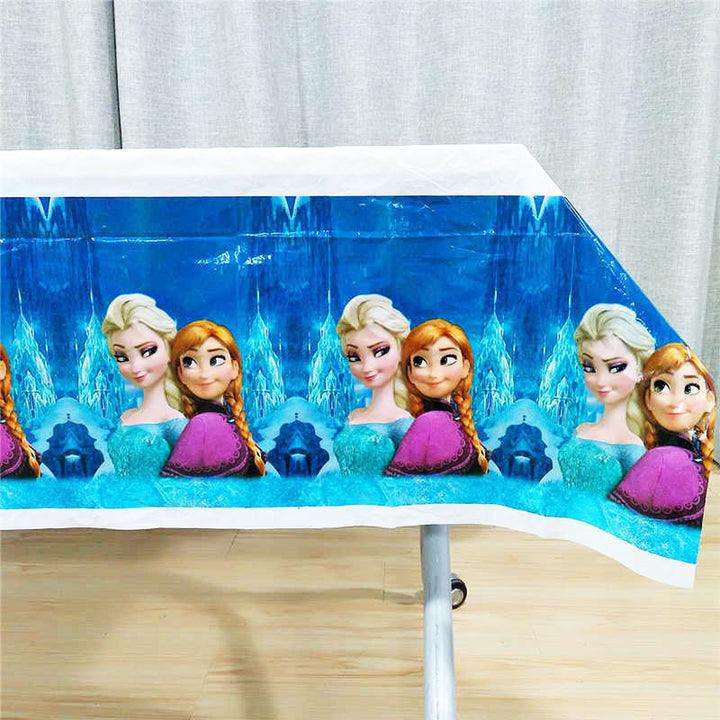 Frozen Theme Table Cover