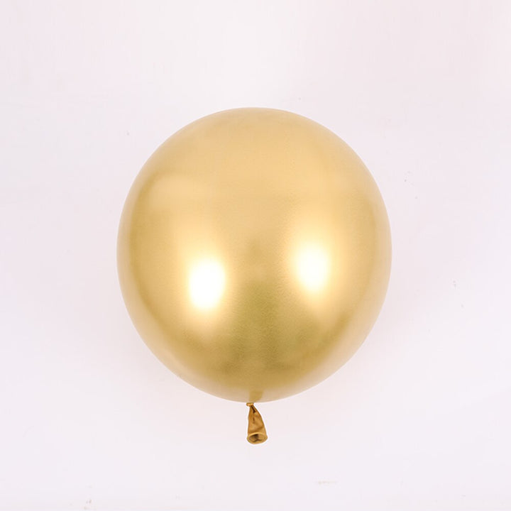 Chrome Metallic Balloons Gold