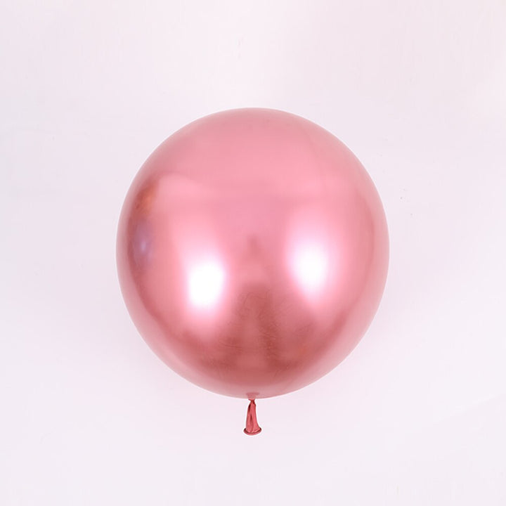 Chrome Metallic Balloons Pink