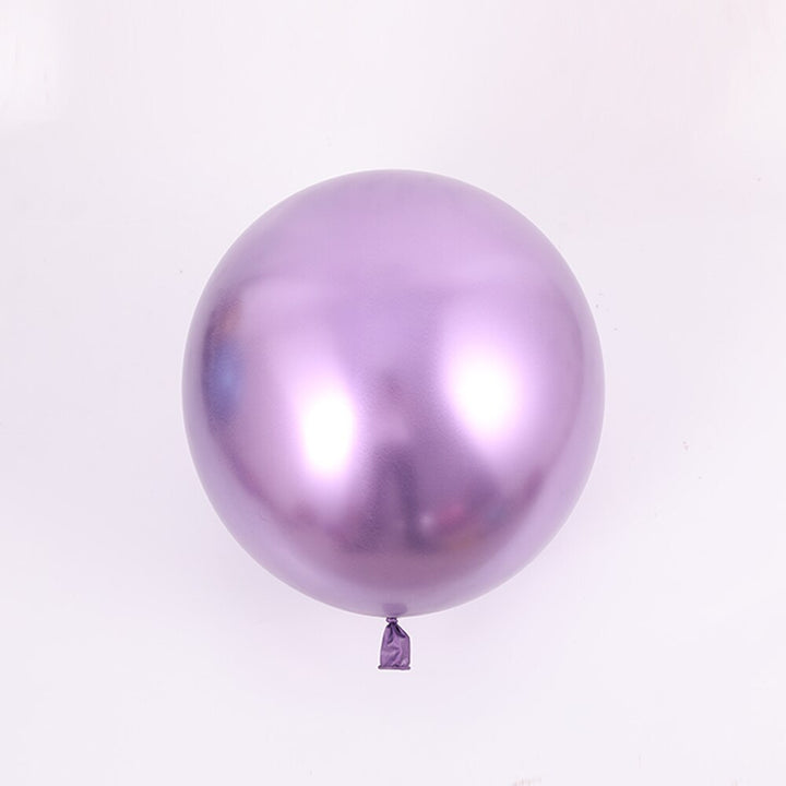 Chrome Metallic Balloons Purple