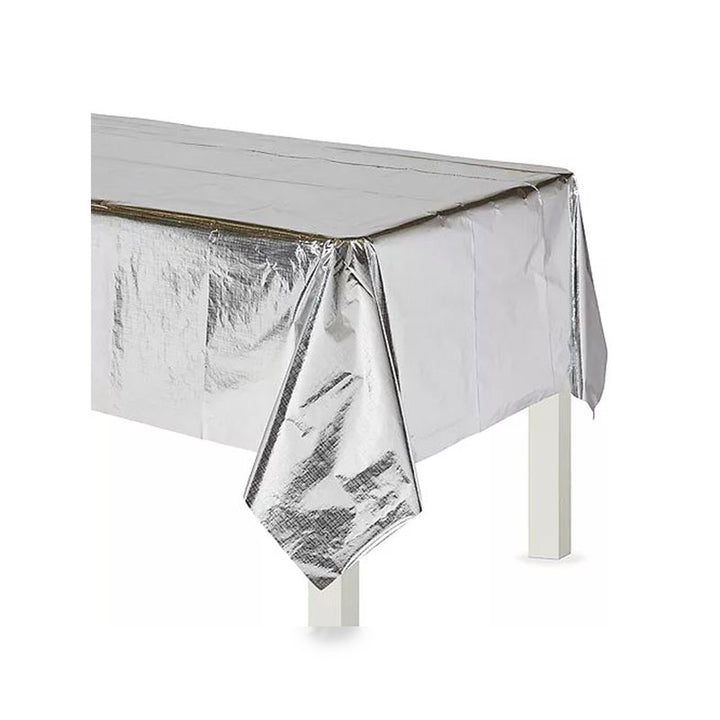 Foil Table Cover Silver
