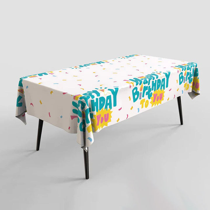 SUTRADHAR 2pcs Kids Cartoon Birthday Party Tablecloth Table Cover,Kids SUTRADHAR 2pcs Kids Cartoon Birthday Party Tablecloth Table Cover,Kids
