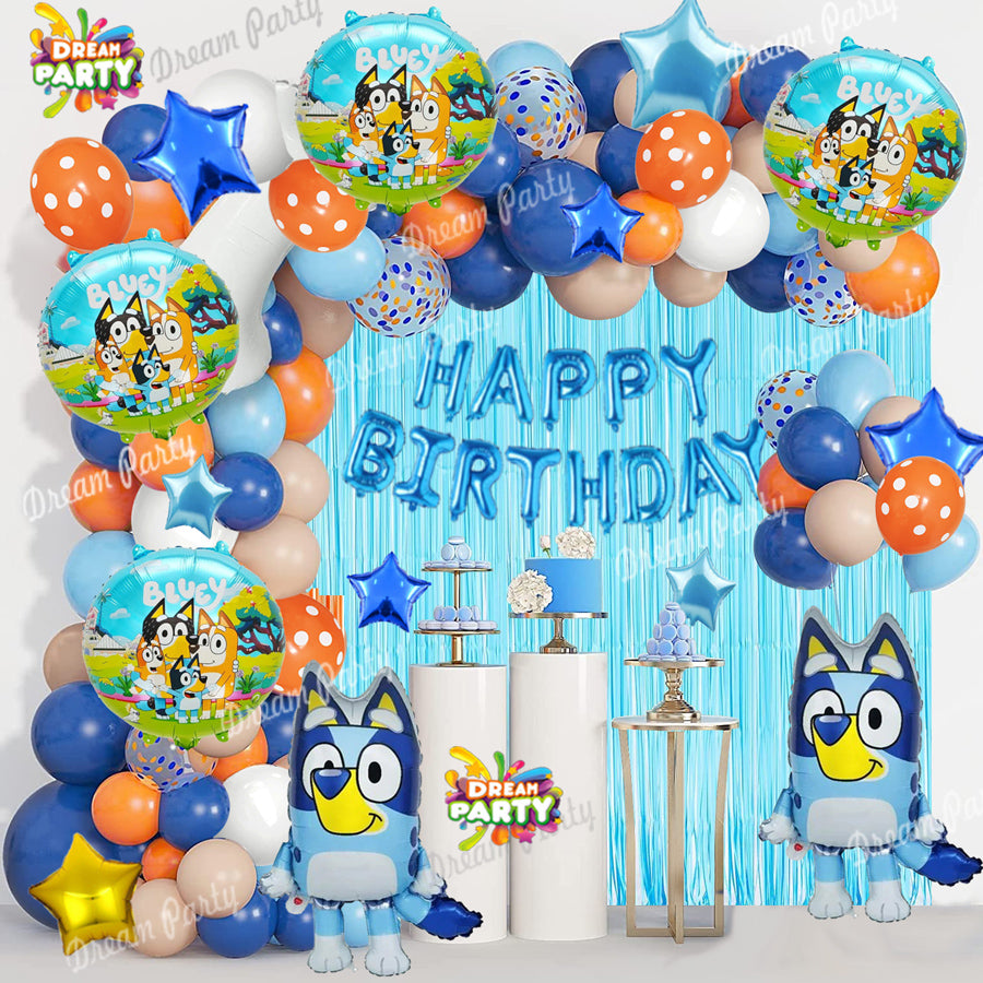 Bluey Theme Birthday Party Decorations Full Set Of Balloons Items bluey-theme-birthday-party-decorations-full-set-of-balloons-items