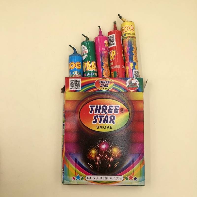 Smoke Shell Colours Multi Color Smoke Shell / Bomb - 5 Pcs Pack – dreamparty.pk
