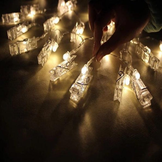 Photo Clip String Lights