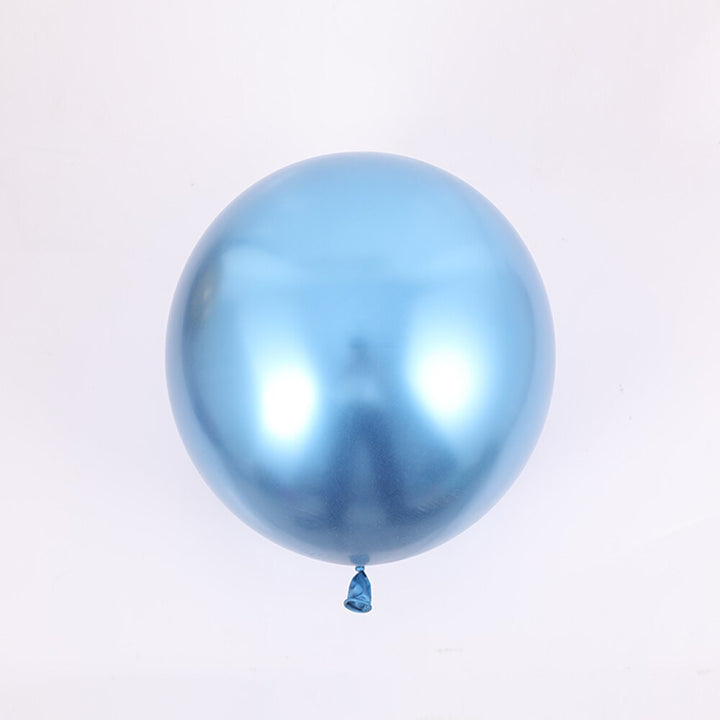 Chrome Metallic Balloons Blue