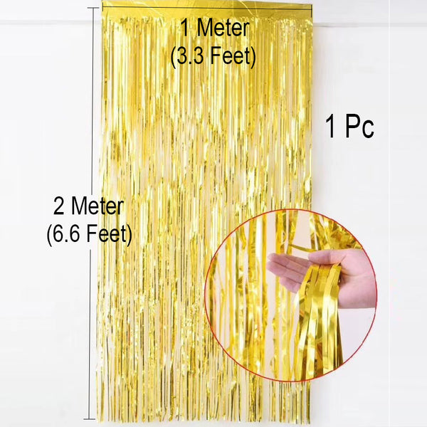 Foil Curtain Size