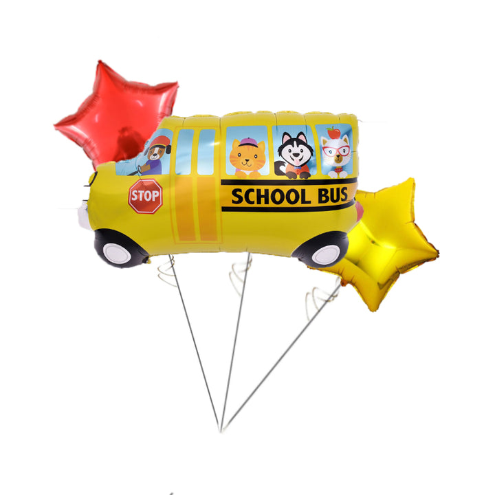 School-Bus-Theme-Balloons