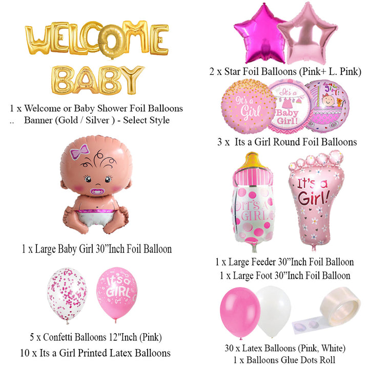 Baby Welcome/Shower Girl List